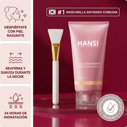 Mascarilla de Colágeno de Noche