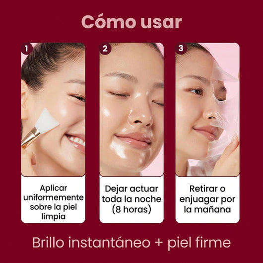 Mascarilla de Colágeno de Noche